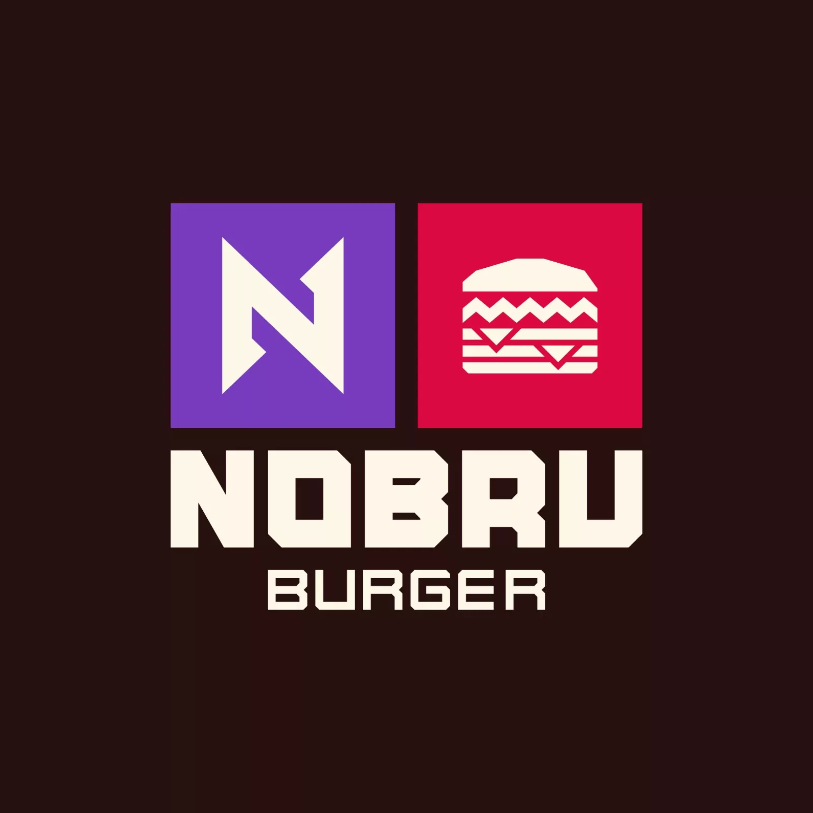 Nobru Burger Logo